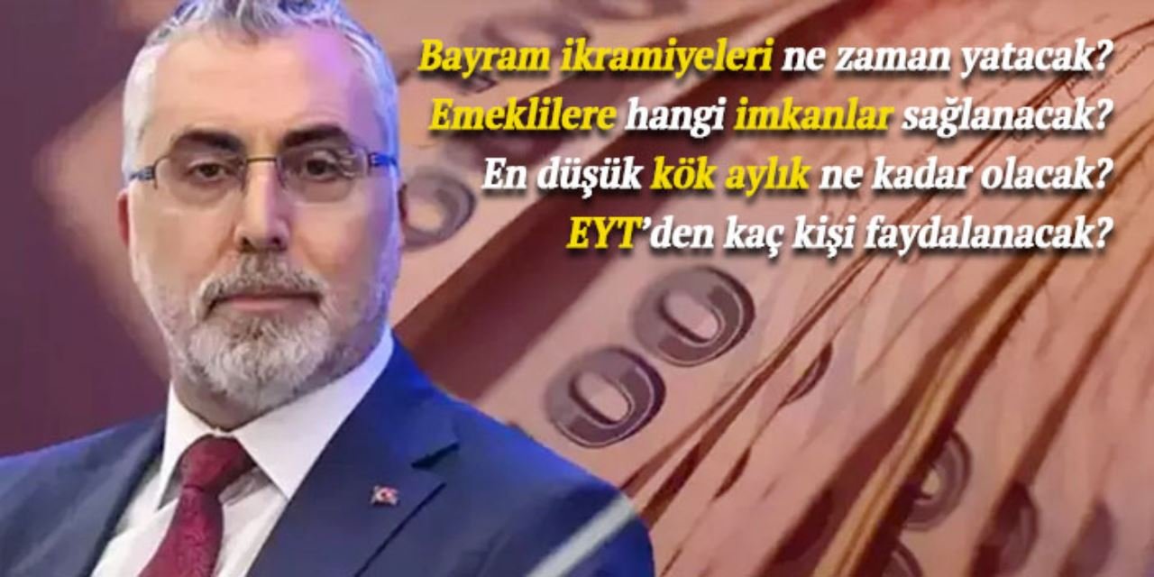 Bakan Işıkhan'dan emekliler için iki önemli açıklama!