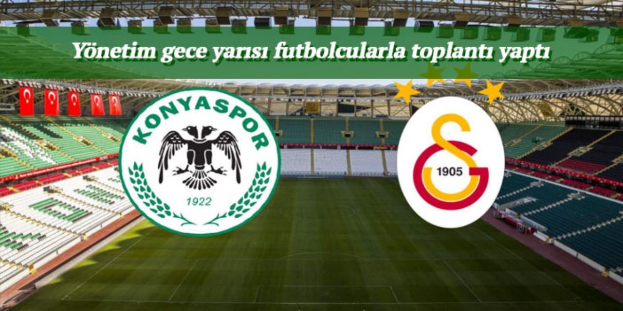 Konyaspor'dan Galatasaray maçı öncesi dev hamle