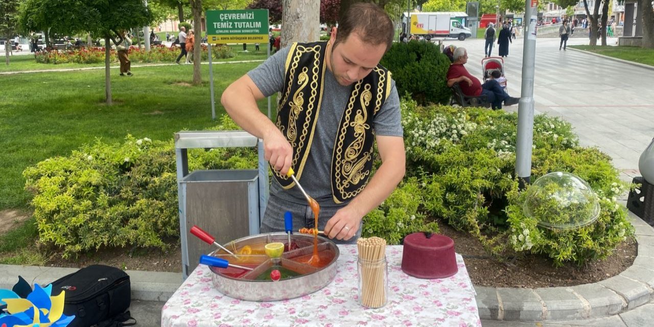 Osmanlı macununu Konya’ya tanıtıyor