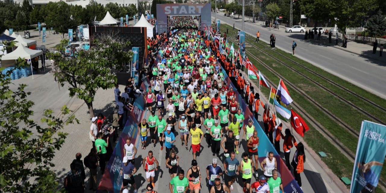 3. Uluslararası Konya Yarı Maratonu tamamlandı