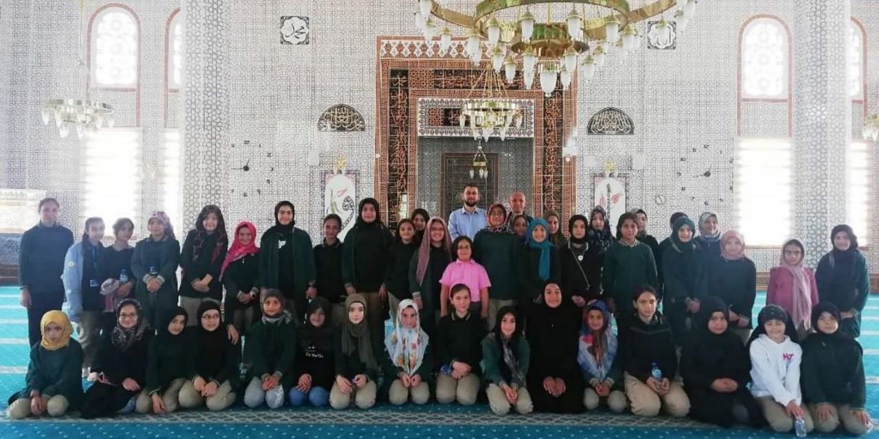 İmam Hatipli öğrenciler cami ziyareti yaptı