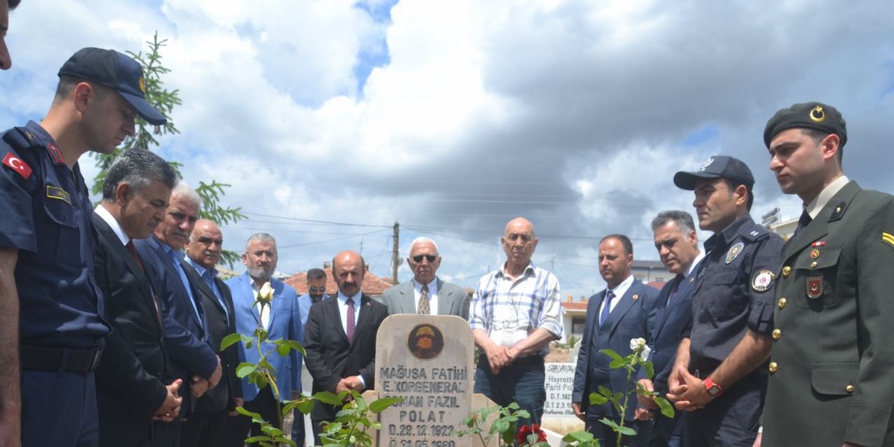 Emekli Korgeneral Polat, ölümünün 44. yılında anıldı