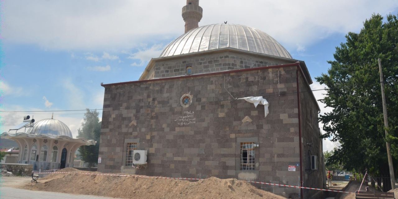 Ereğli Belkaya Merkez Cami’nin güçlendirme çalışmalarına başlandı