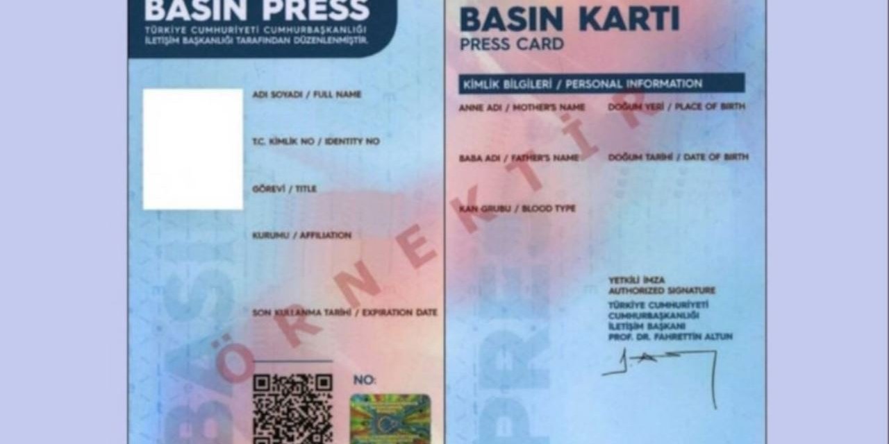 "Basın Kartı Yönetmeliğinde Değişiklik Yapılmasına Dair Yönetmelik" Resmi Gazete'de yayımlandı