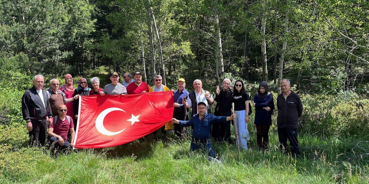 Çubuk’ta doğa yürüyüşüne katılım yoğundu