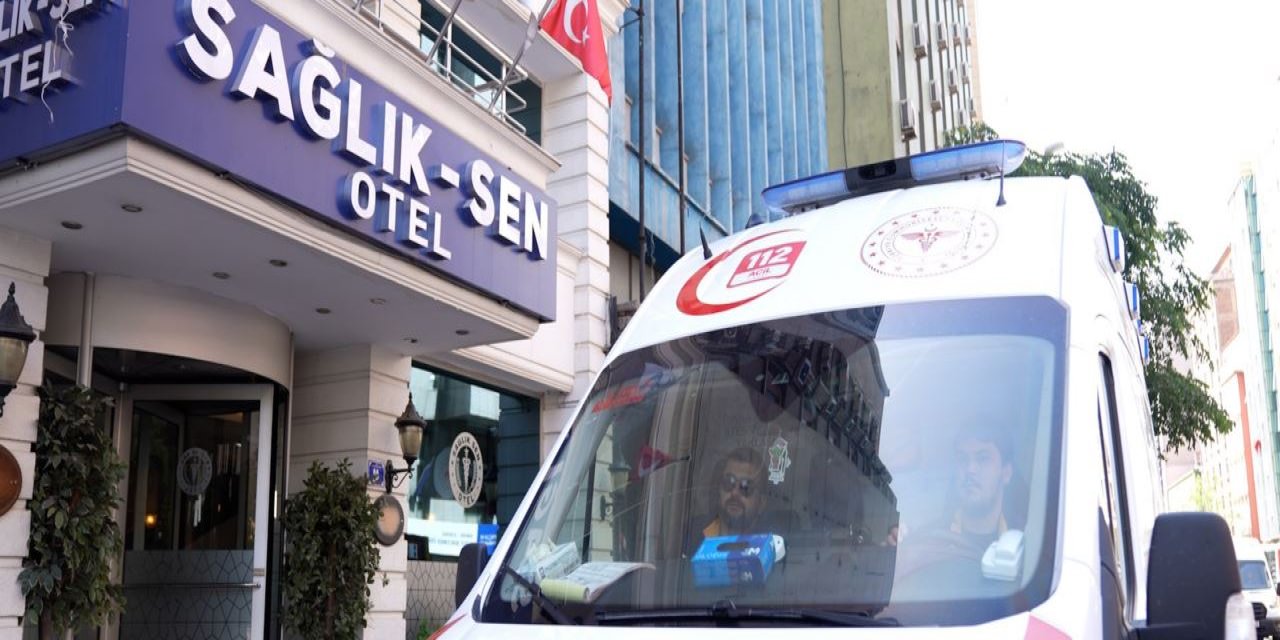 Sağlık-Sen oteller, 112 çalışanlarının Ankara'daki evi haline geldi