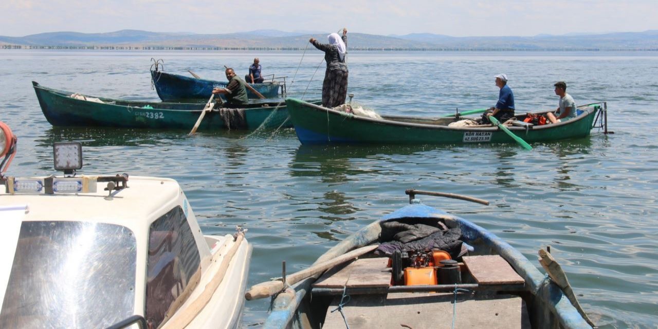 Beyşehir Gölünde av yasağı bitiyor