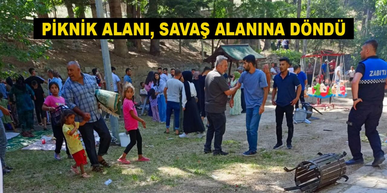 Piknik alanında taşlı sopalı kavga: 5 kişi yaralandı