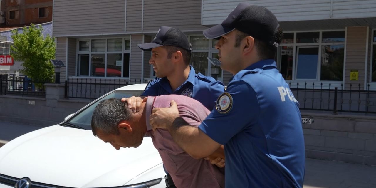 Polisi darp eden şahıs tutuklandı