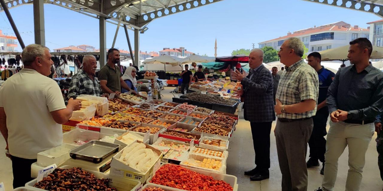 Pazarcıların sorunları dinlendi