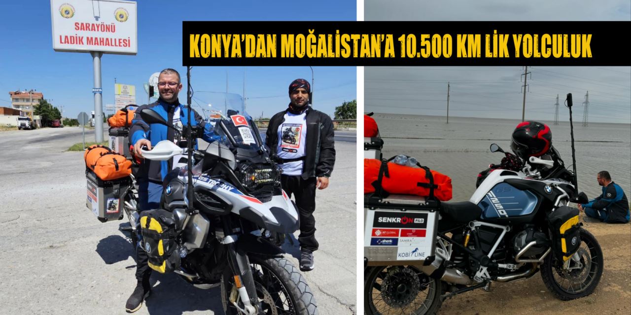 Ladik’ten Moğolistan'a motosikletle yolculuk