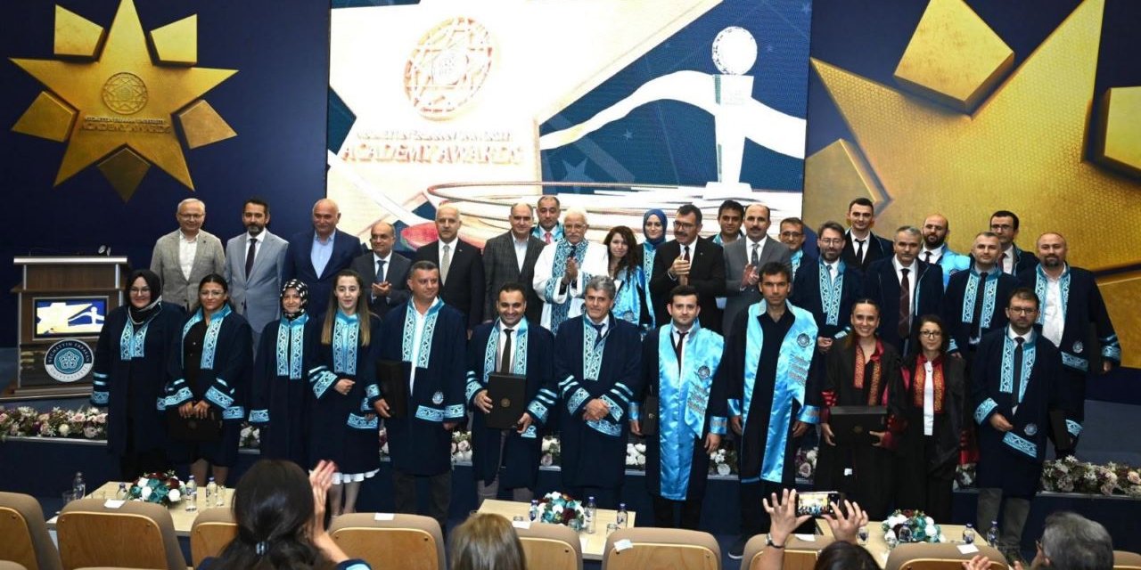 "Necmettin Erbakan University Academy Awards Töreni" gerçekleştirildi