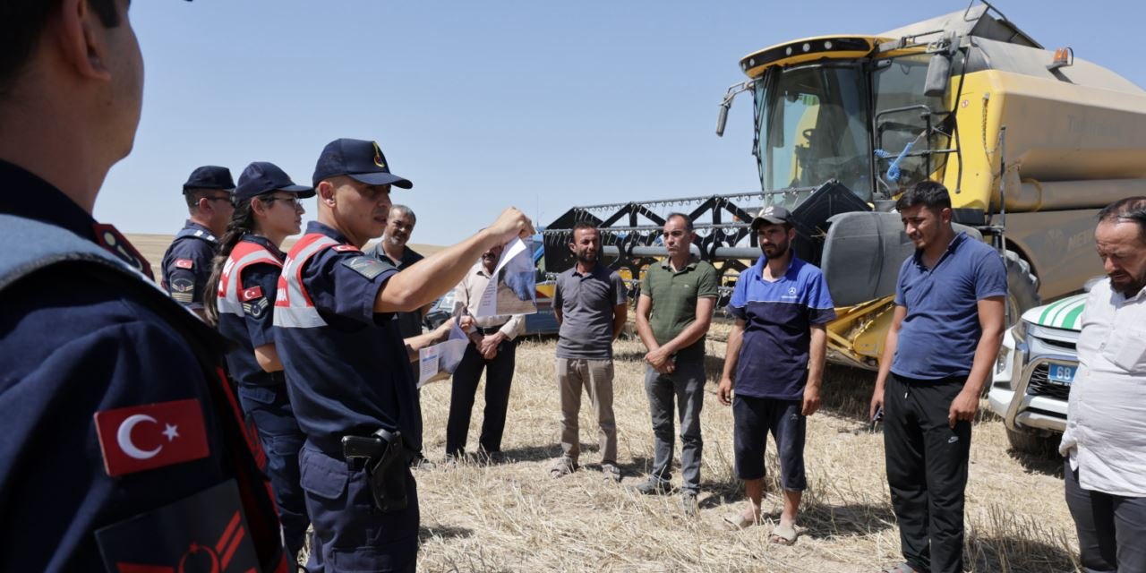 Jandarma anız yangınlarına karşı denetimlerine devam ediyor