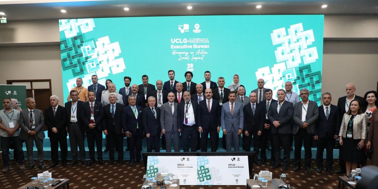 Karatay Belediyesi, UCLG-MEWA toplantısına ev sahipliği yaptı