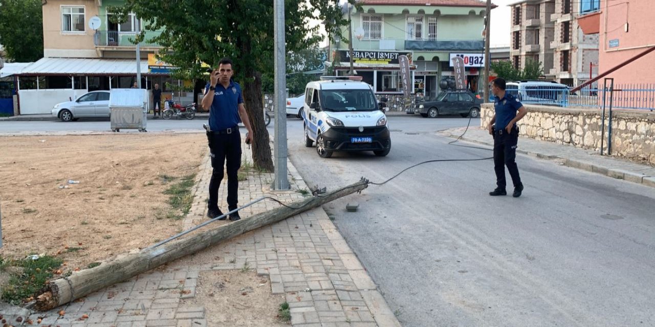 Karaman'da facianın eşiğinden dönüldü