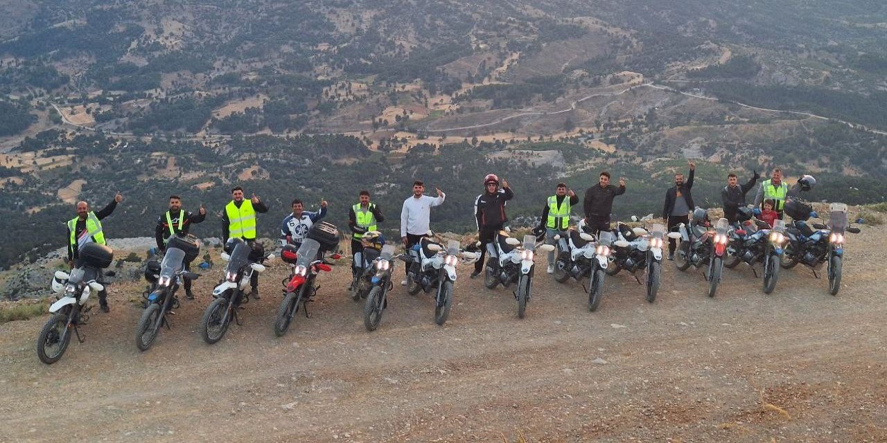 ''Köprülü Kanyon Motosiklet Gezisi'' düzenlendi