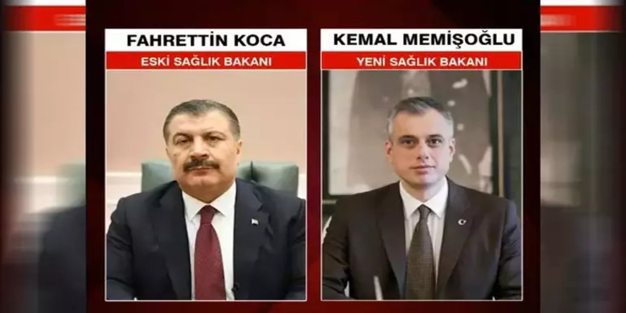 Fahrettin Koca'dan boşalan Sağlık Bakanlığı görevine Kemal Memişoğlu getirildi