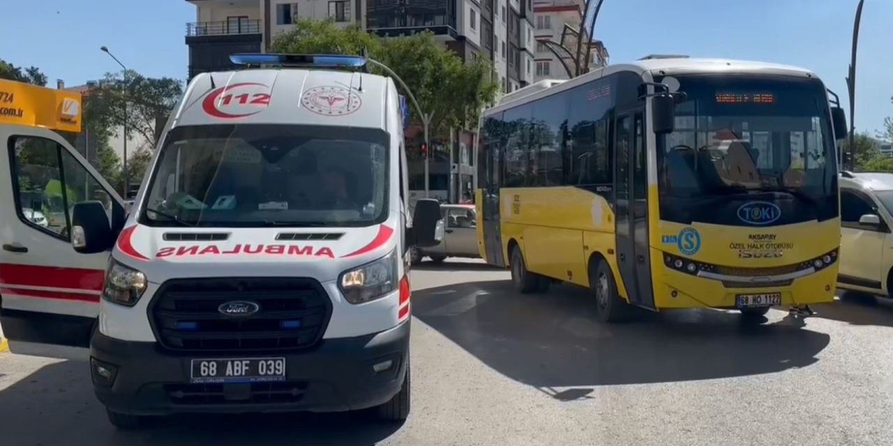 Halk otobüsünün çarptığı yaşlı kadının hayati tehlikesi devam ediyor