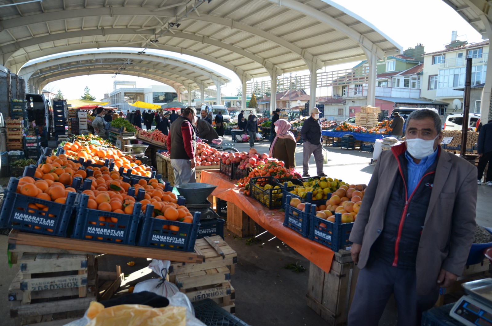 Pazar yerleri Cumartesi günleri açık