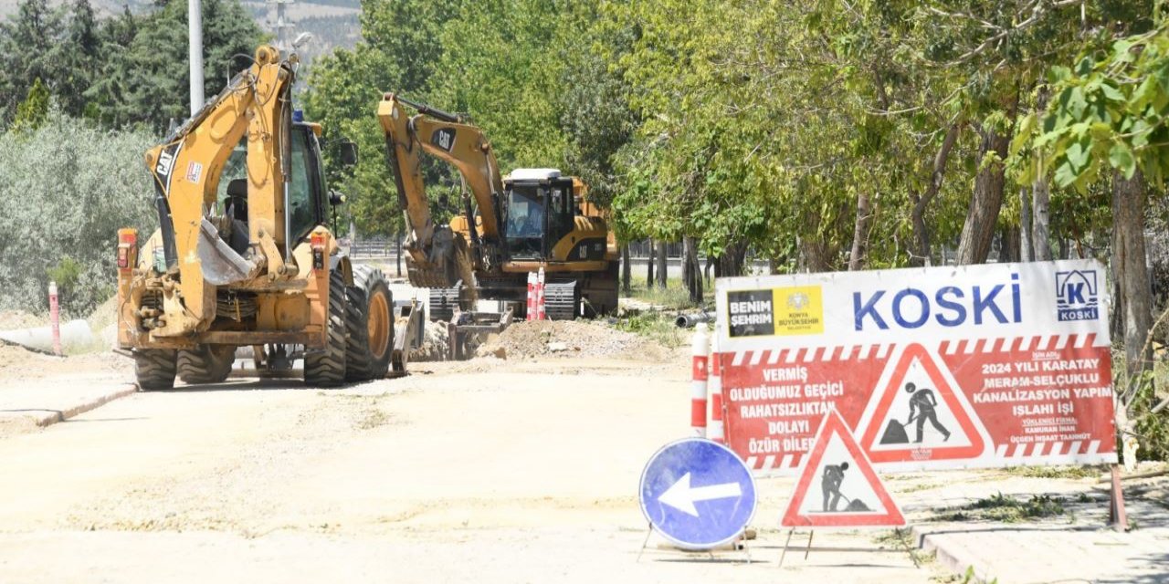 Koski altyapı çalışmalarına devam ediyor