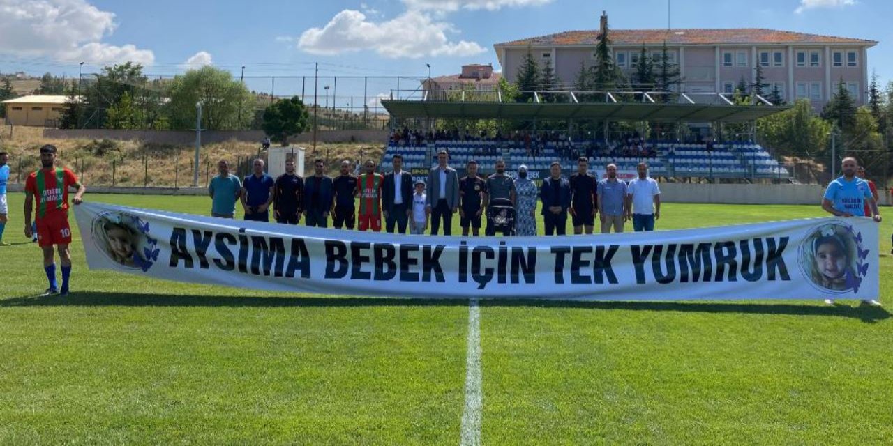 SMA Tip-1 hastası çocuğa destek için futbol turnuvası geçekleştirildi