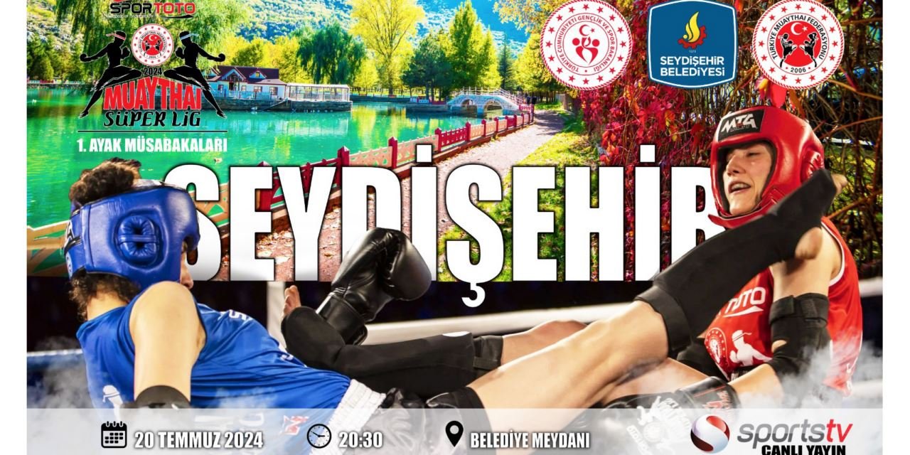 Seydişehir'de Muaythai müsabakasına sayılı günler kaldı