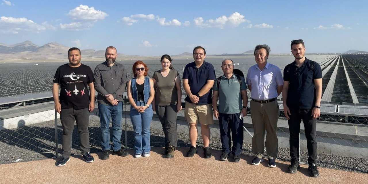 Türk ve Çinli akademisyenler teknik gezi için Konya'da