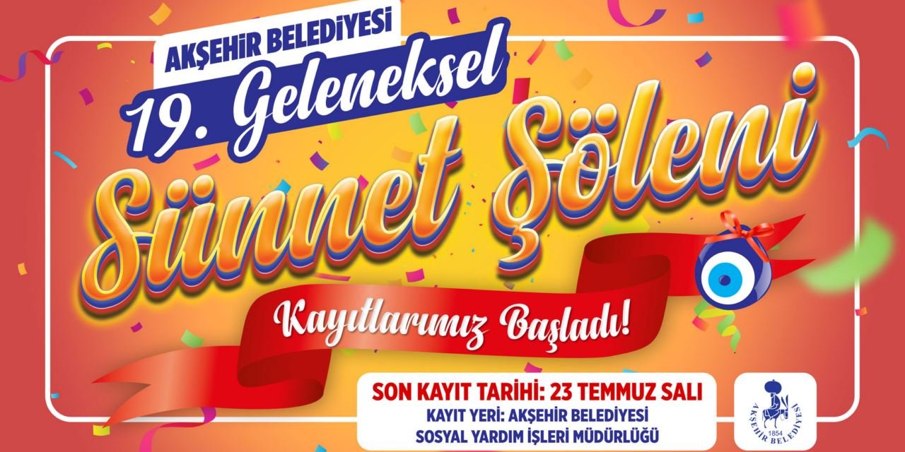 Geleneksel ‘Sünnet Şöleni’ne kayıtlar başladı