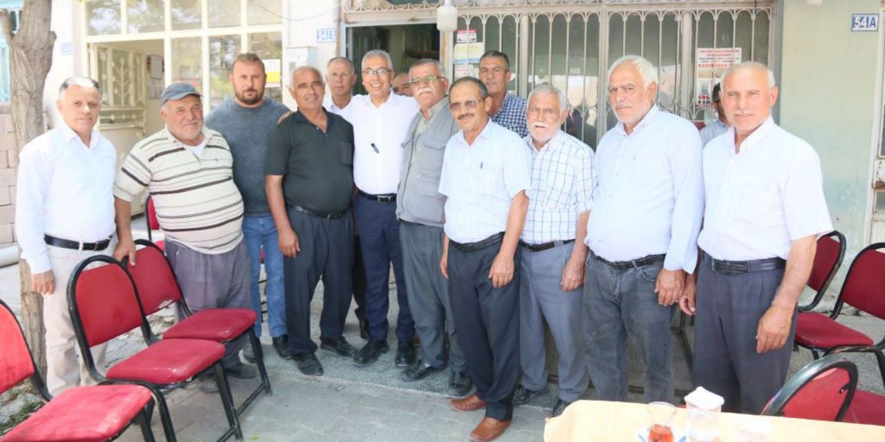 Başkan Akpınar Belkaya Mahallesi sakinleriyle bir aradaydı