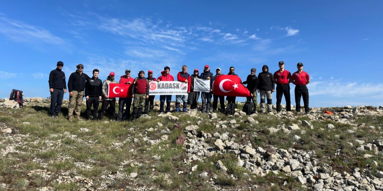 Ilgaz Dağı 15 Temmuz Şehitler ve Milli İrade Tırmanışı gerçekleştirildi