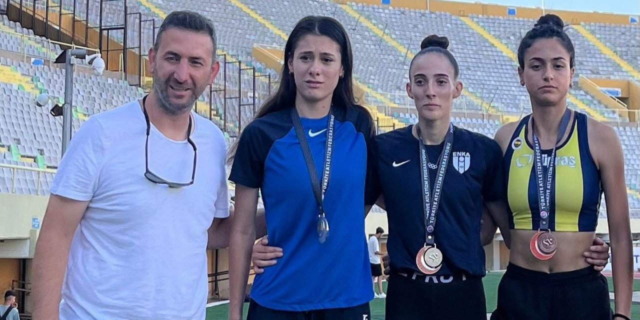 Genç atlet Eda Nur Türkiye Şampiyonu oldu