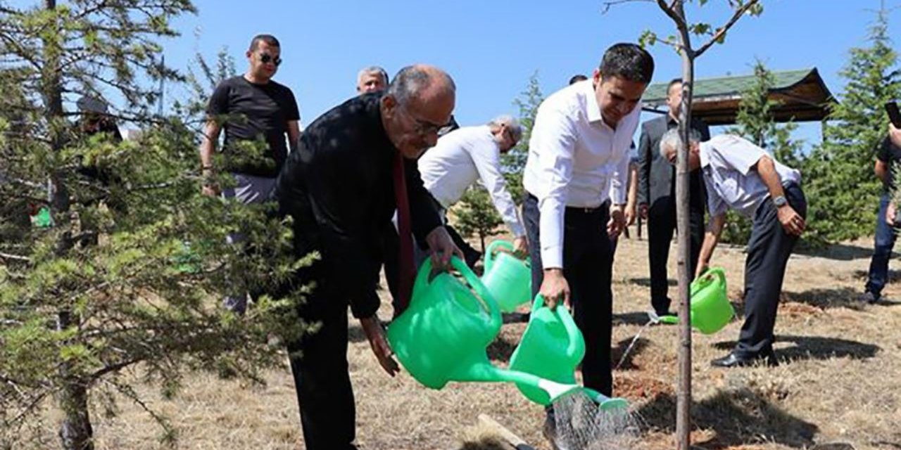 Beyşehir’de 15 Temmuz etkinliklerinde şehitlerin anısına fidan dikildi