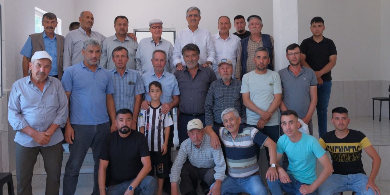 Konya Pancar Ekicileri Kooperatifi Başkan Adayı Konuk, çiftçilerle buluşmalarını sürdürüyor