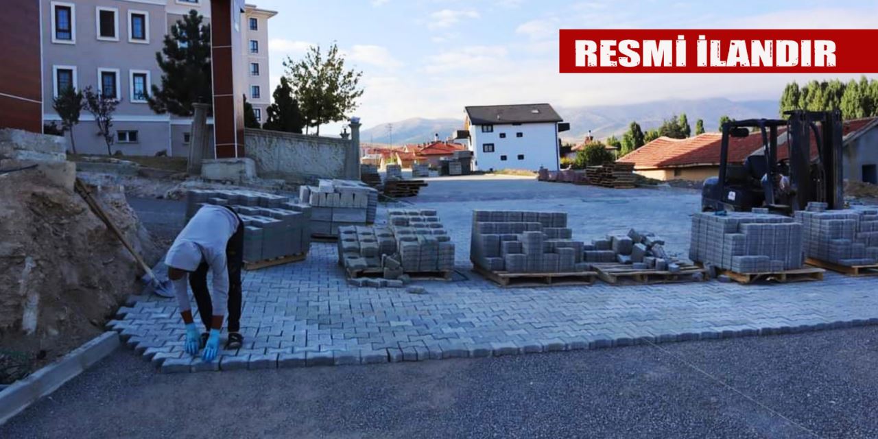 KİLİTLİ BETON PARKE TAŞI VE BETON BORDÜR TAŞI SATIN ALINACAKTIR