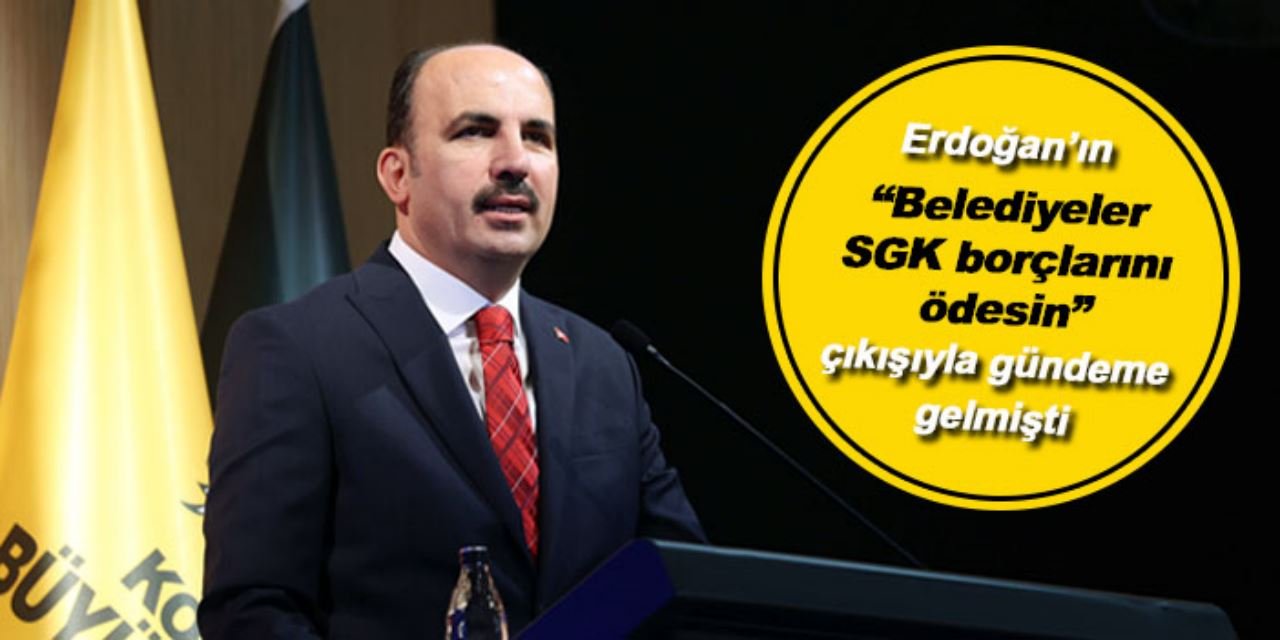 Başkan Altay açıkladı: Konya Büyükşehir'in SGK'ya borcu yok!