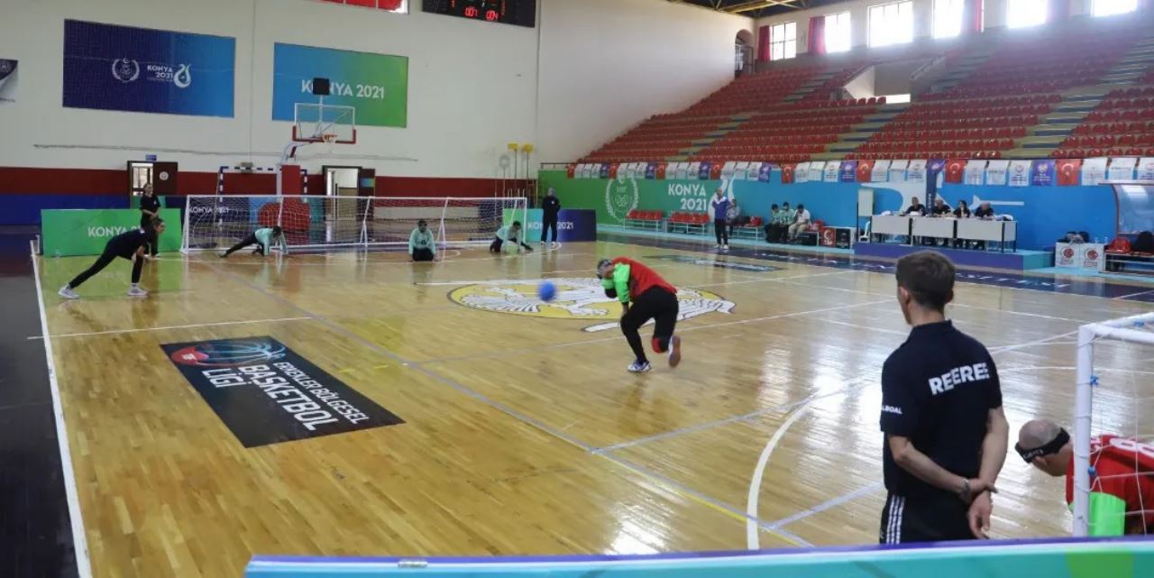 Konya'da Goalball heyecanı