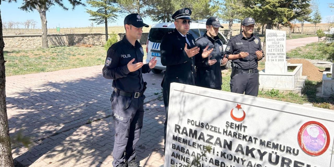 Şehit Polis Memuru Ramazan Akyürek, dualarla anıldı