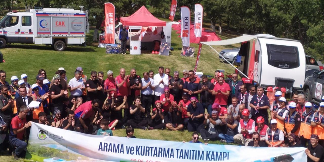 Arama ve Kurtarma Tanıtım Kampı yapıldı