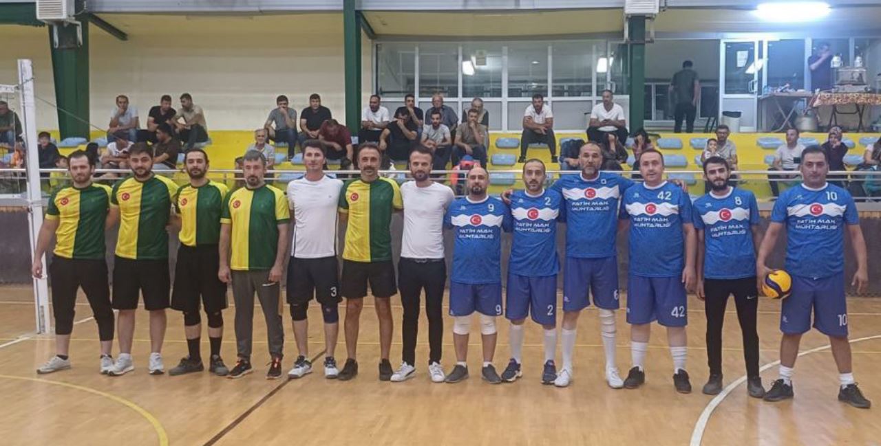 Sarayönü Voleybol Turnuvasında heyecan başladı