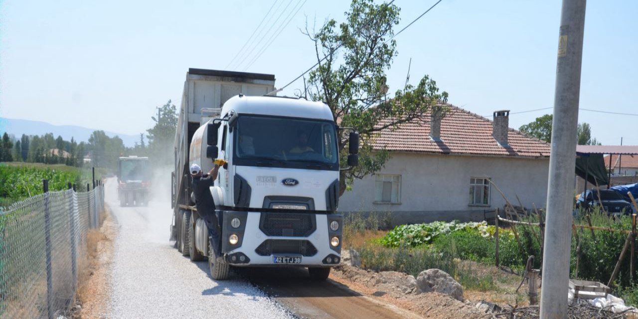 O ilçede asfalt standardı yükseliyor