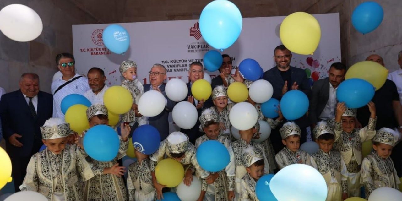 25 çocuk için toplu sünnet töreni düzenlendi