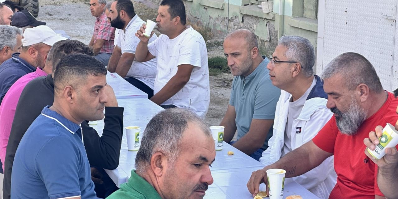 Başkan Akpınar Güne Fen İşleri Şantiyesi İşçilerini ziyaretle başladı