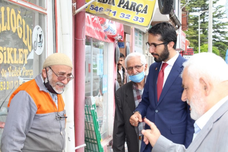 Milletvekili Abdülkadir Karaduman Sarayönü’ne geldi