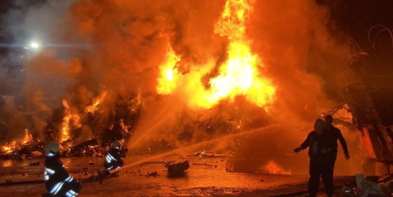 Temmuz'da bin 162 yangın çıktı