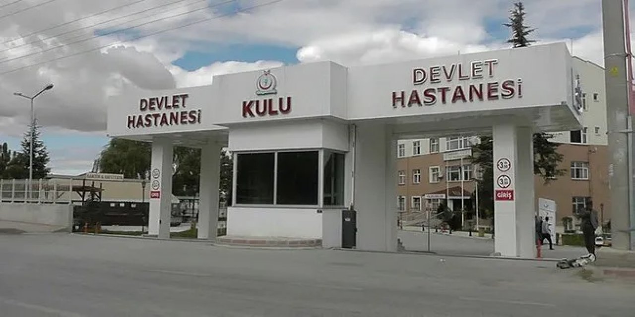 Konya iki araç çarpıştı: 1 kişi yaralandı