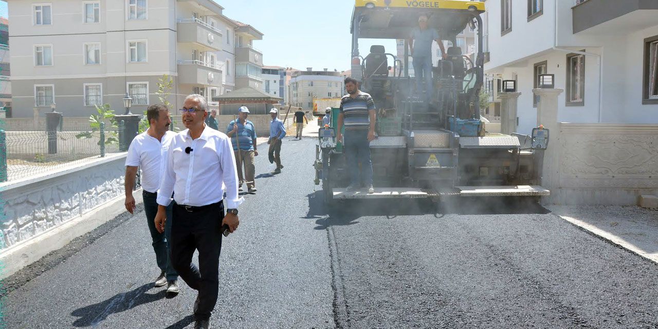 Konya’nın il olmaya aday ilçesinde yol konforu artıyor