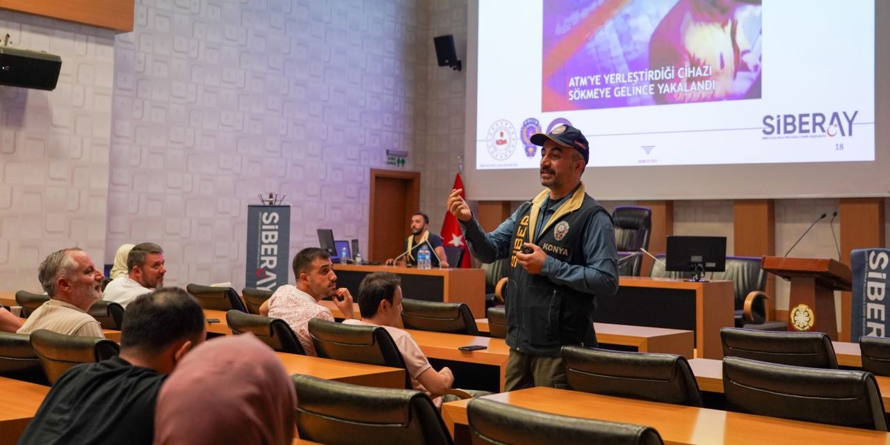 Selçuklu Belediyesi’nde siber güvenlik eğitimi verildi