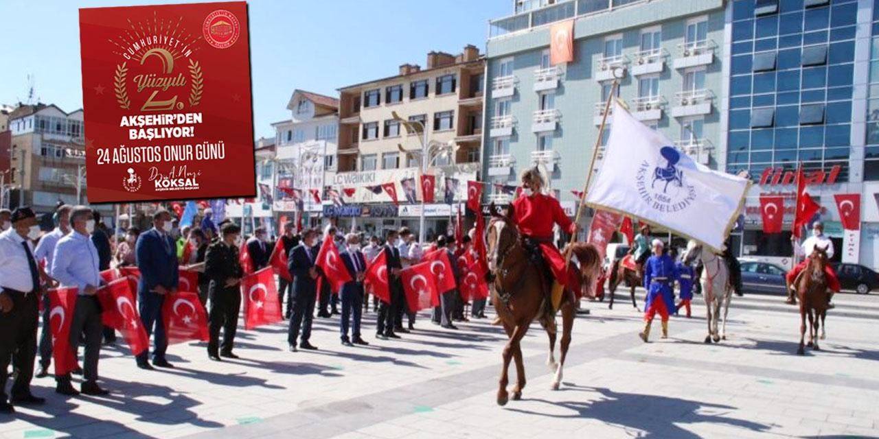 Cumhuriyet’in ikinci yüzyılı Akşehir’den başlıyor