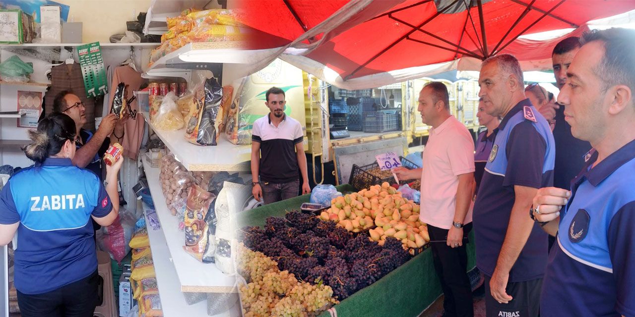 Ereğli zabıtası denetimde! İşletmelere taviz yok