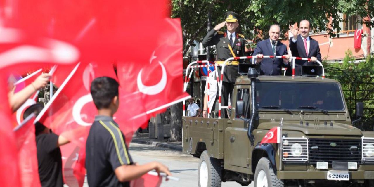 Konya'da 30 Ağustos coşkusu yaşandı